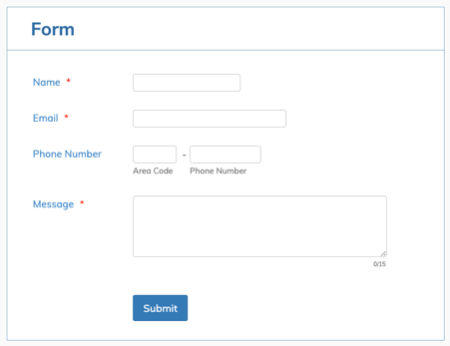 jotform.com contact form